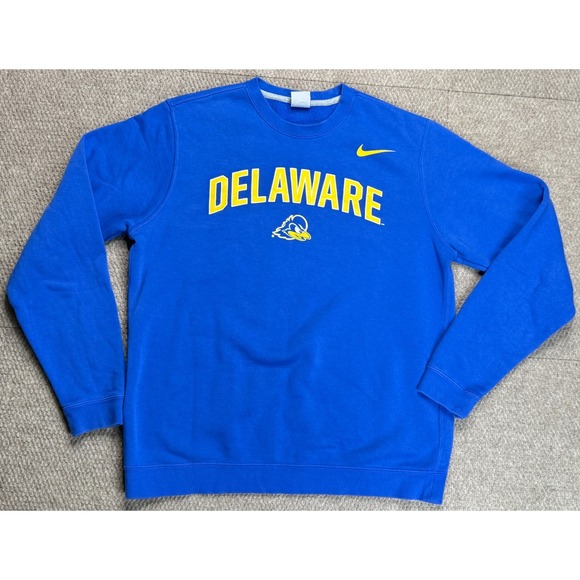 Nike NCAA University Of Delaware YoUDEE Long Sleeve Sweatshirt‎ Size Medium - Picture 1 of 7